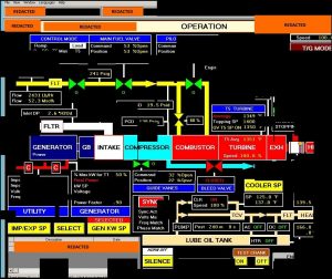 Captura de pantalla de una Interfaz hombre máquina (HMI) o panel de control a la que Berserk Bear/DragonFly tuvo acceso, de acuerdo con la investigación forense del DHS y el FBI.